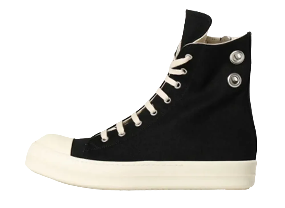 リックオウエンス ダークシャドウ スニーカー "ブラック/ミルク"