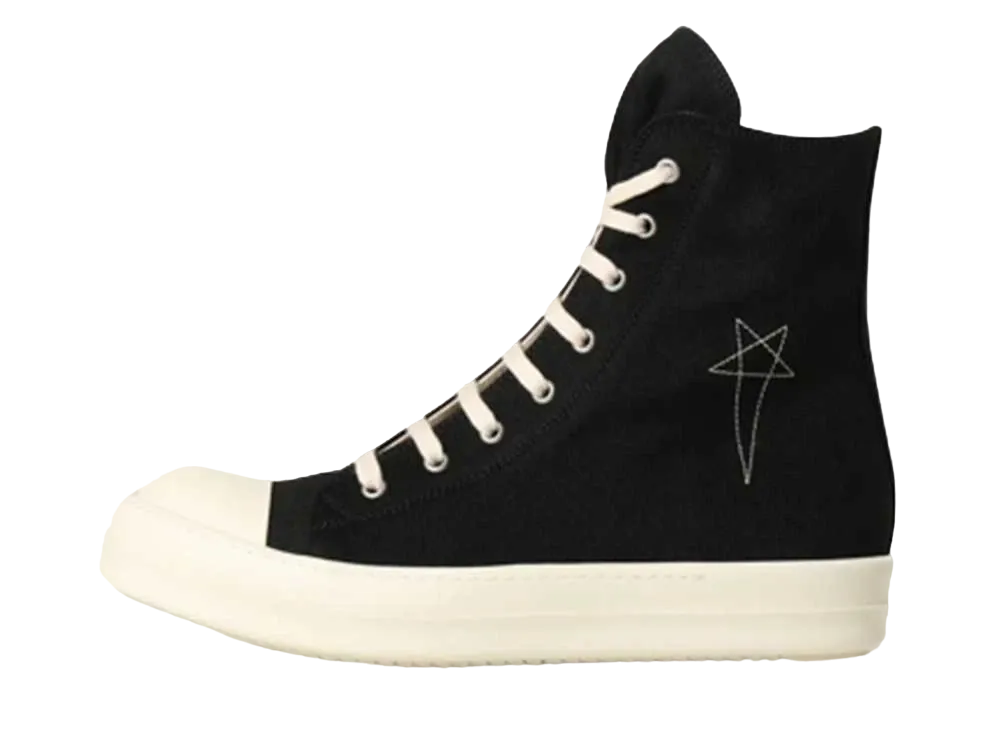 リックオウエンス ダークシャドウ スニーカー "ブラック/パール/ミルク"