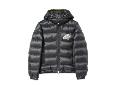 MONCLER Bramant Nylon Hooded Down Jacket "Navy"