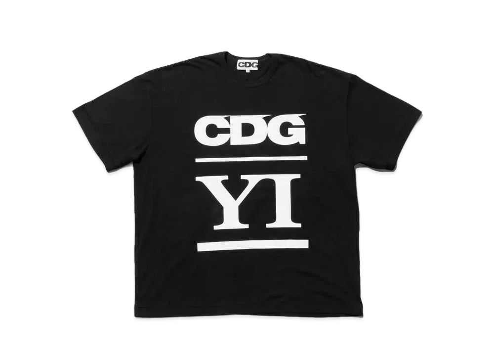 CDG x Sakanaction Ichiro Yamaguchi yamaichi Oversized T-shirt #1 "Black"