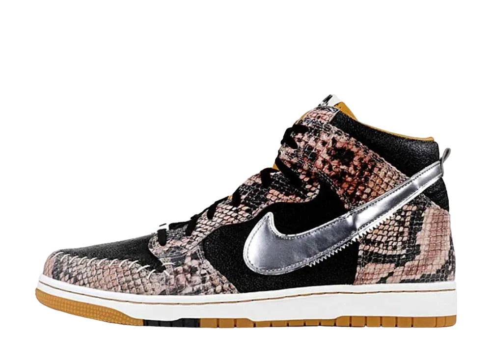 Nike Dunk CMFT PRM QS "Black/Metallic Silver/Sail"