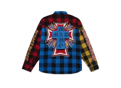 MAYO CROSS Embroidery Check Shirt "MULTI"