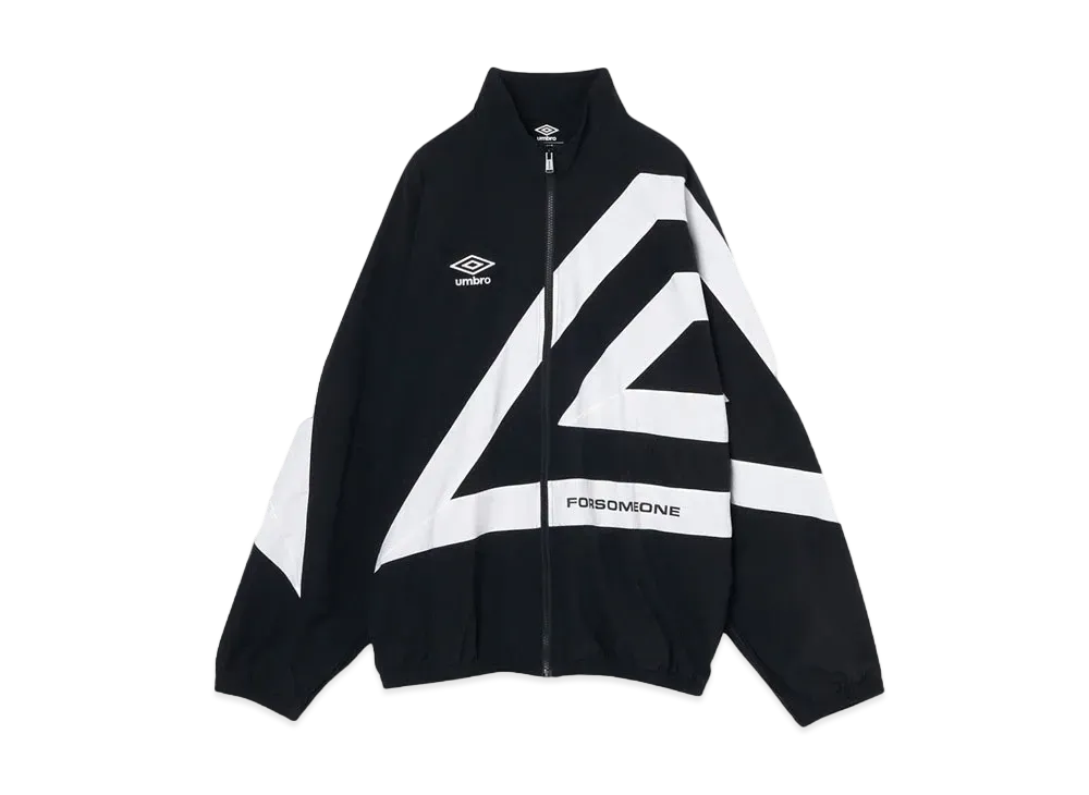 FORSOMEONE × umbro TRACK TOP "BLACK"
