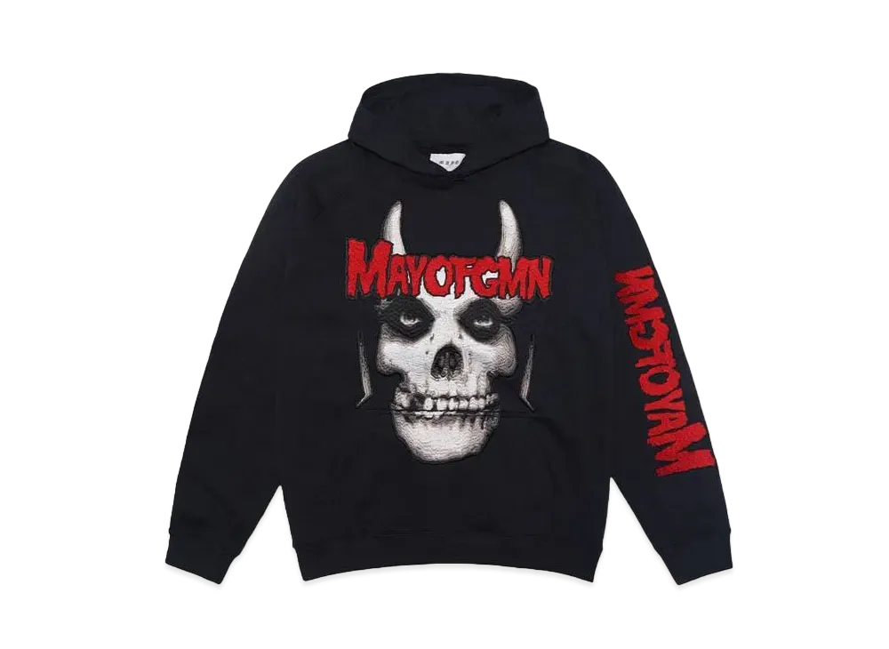 MAYO FGMN Embroidery Hoodie "BLACK"