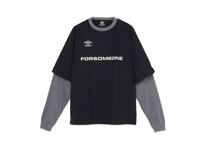 umbro x FORSOMEONE OVERSIZED LT "BLACK"