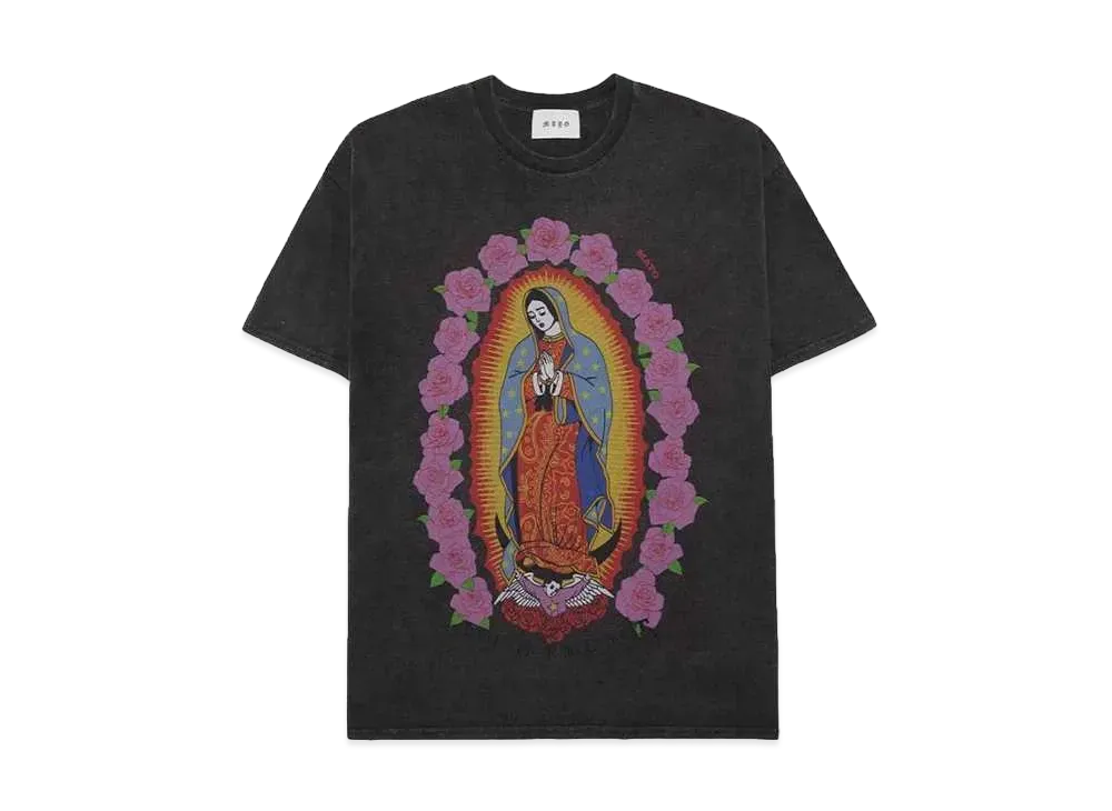 MAYO Maria Short Sleeve Tee "Fade Black"