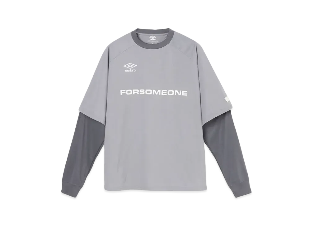 umbro x FORSOMEONE OVERSIZED LT "GREY"