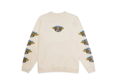 MAYO JESUS SKULL Embroidery Crew neck "OFF WHITE"