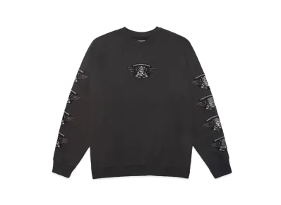 MAYO JESUS SKULL Embroidery Crew neck "GRAY"