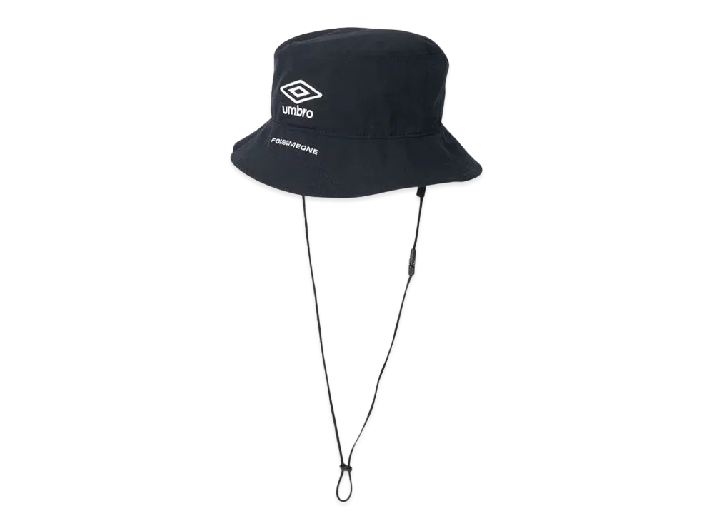 umbro x FORSOMEONE BUCKET HAT "BLACK"