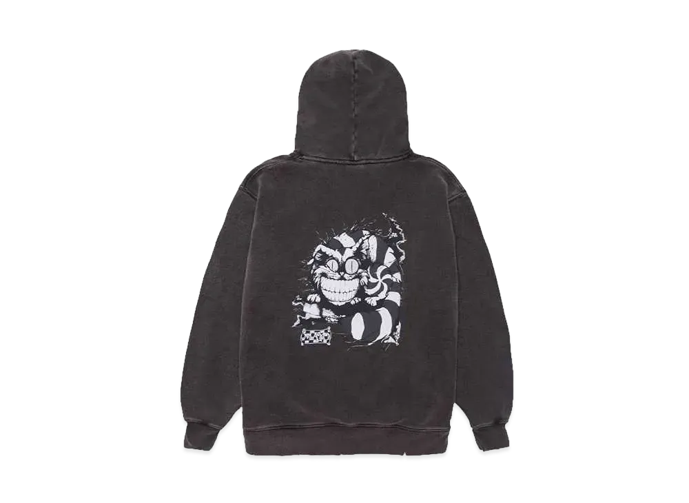 MAYO ALIXX CAT Damage Processing Hoodie "FADE BLACK"