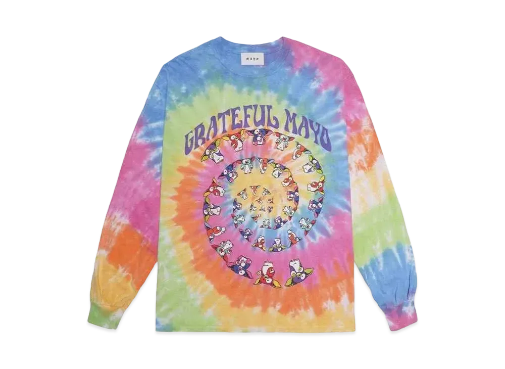 MAYO GRATEFUL MAYO Long Sleeve Tee "Tie Dye Eternity"