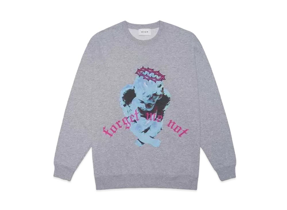 MAYO ANGELS Crew neck sweatshirt "Grey"