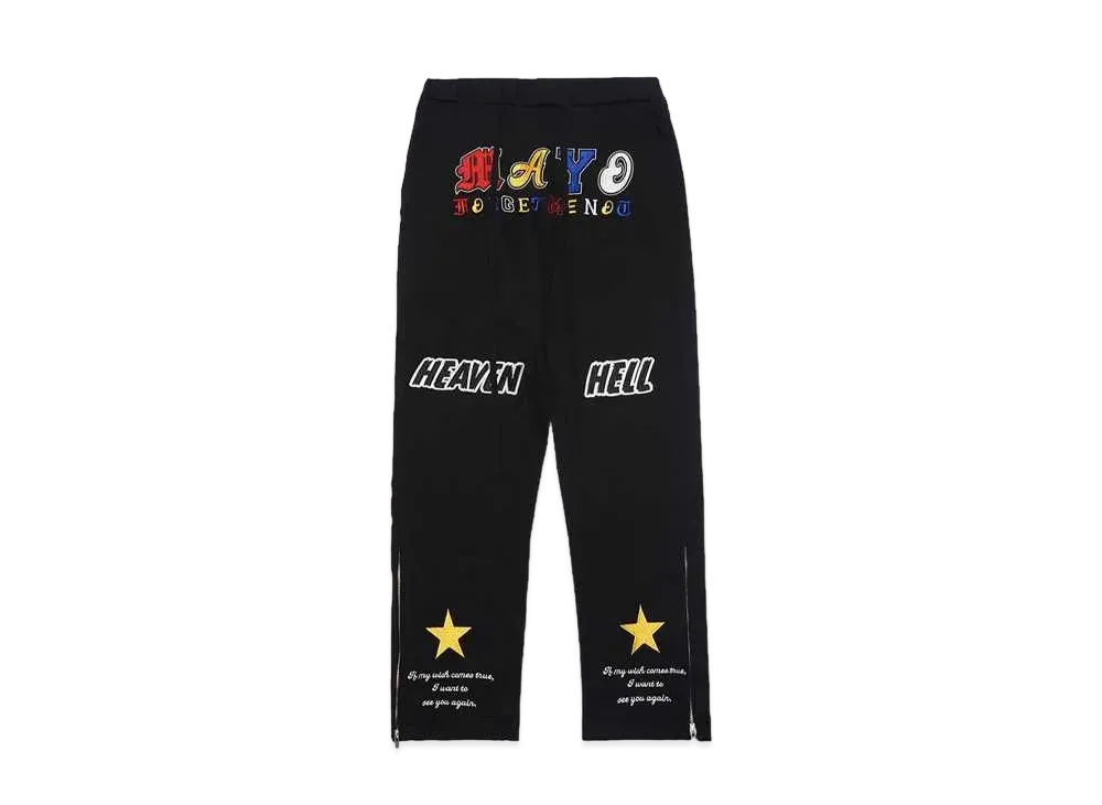 MAYO Embroidery Mayo Forget me not Lounge Sweat pants "Multi"