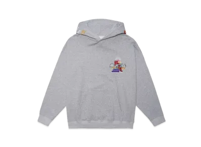 MAYO Forget Me Not Embroidery Hoodie "Grey"