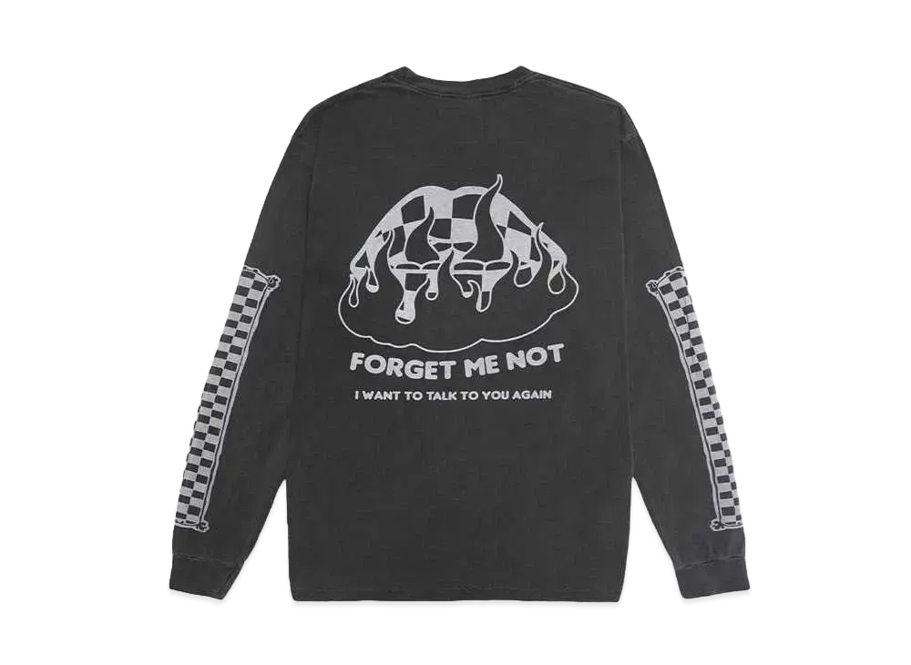 MAYO Checkered Flag Rip Long Sleeve Tee "Fade Black"