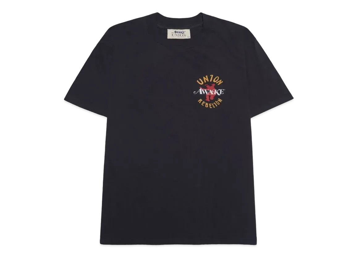 UNION x AWAKE NY Rebelion Tee "Black"