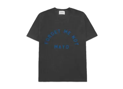MAYO Forget Me Not LOGO Short Sleeve Tee "Fade Black"