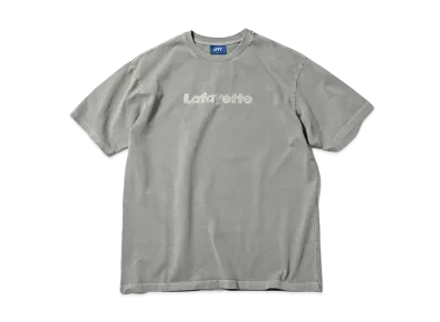 LFYT PIGMENT DYED LAFAYETTE LOGO TEE "GRAY"