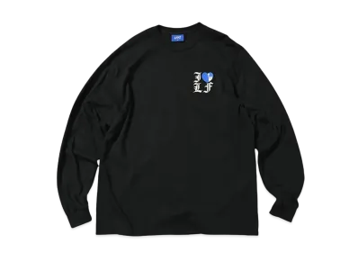 LFYT I LOVE LF L/S TEE "BLACK"