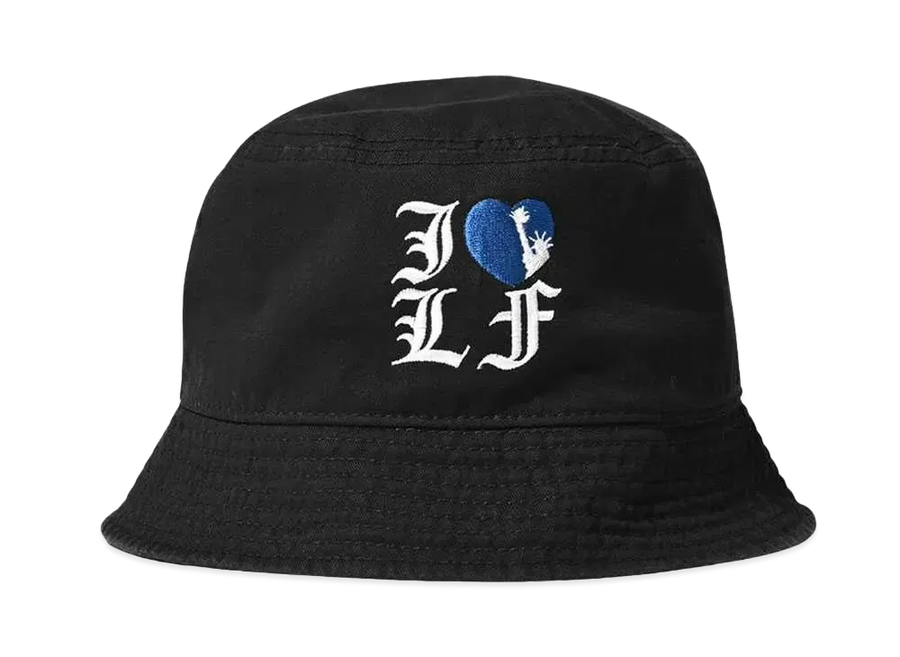 LFYT I LOVE LF BUCKET HAT "BLACK"