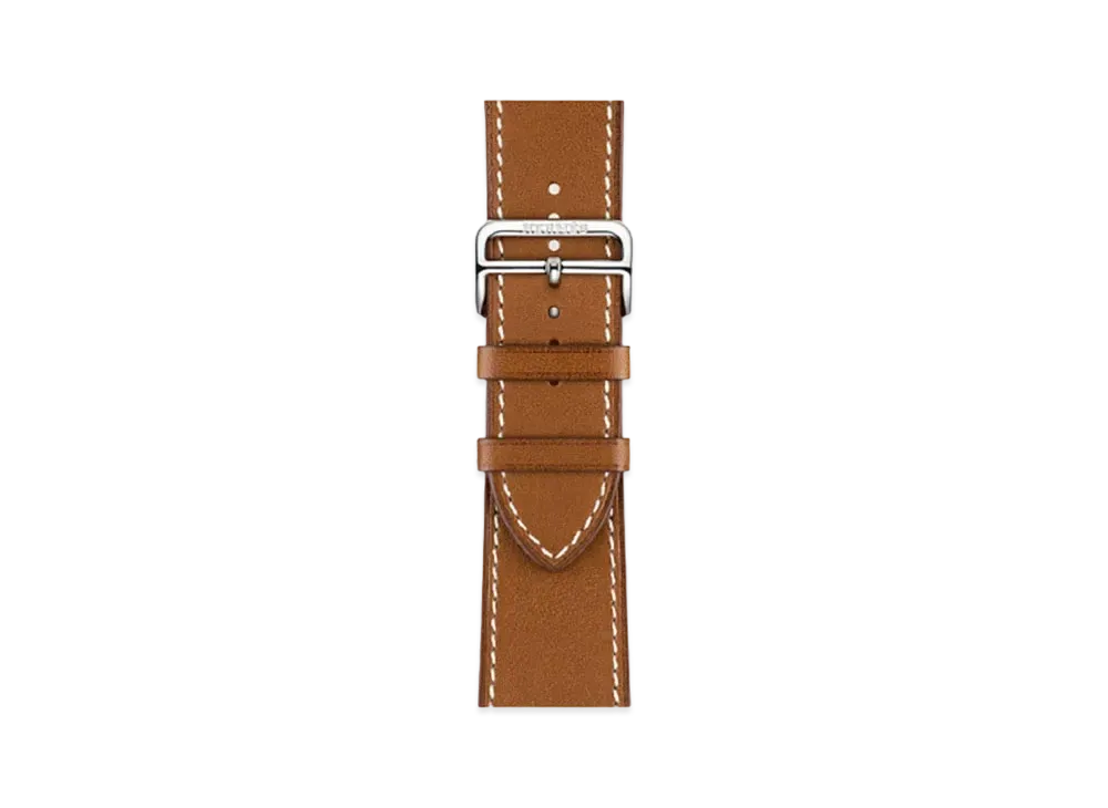Hermes Apple Watch Band Single Tour 45mm Deployment Buckle "Forve"