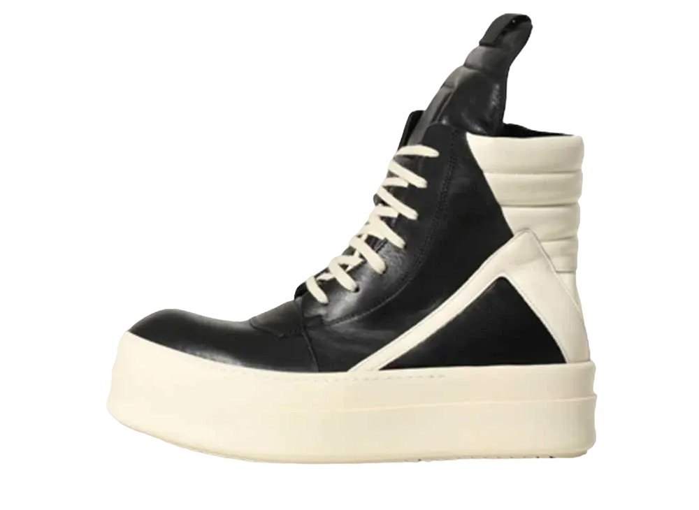 リックオウエンス メガバンパー ジオバスケット "ブラック/ミルク"