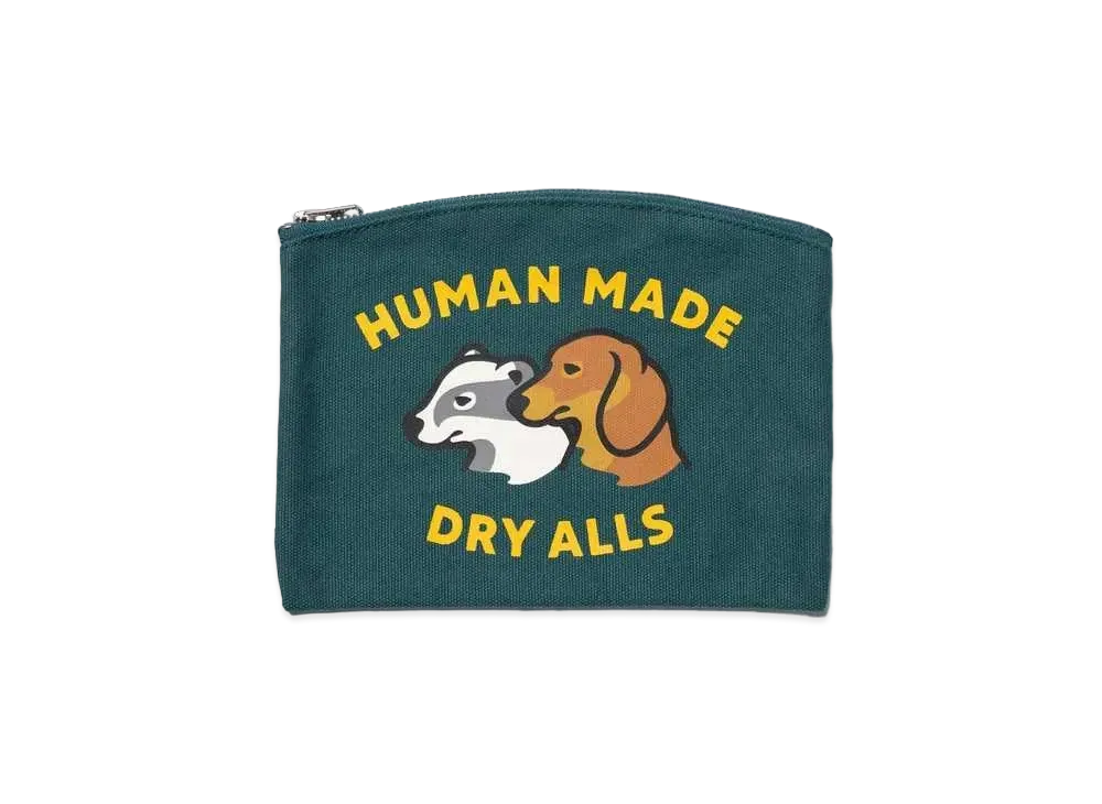 HUMAN MADE Bank Pouch "Green"