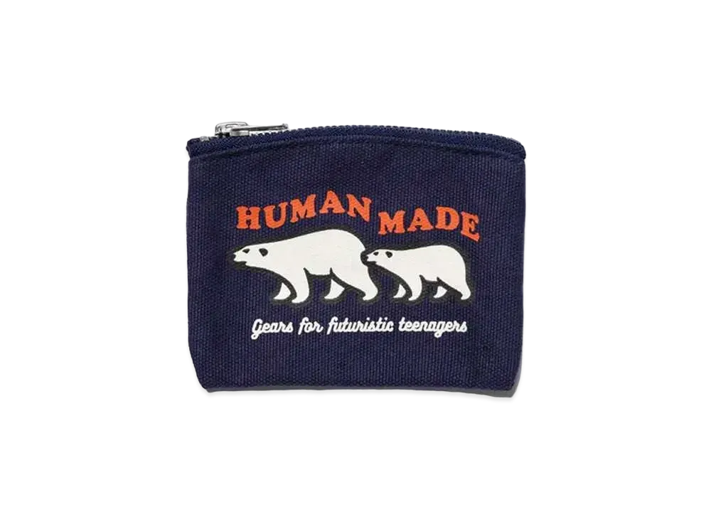 HUMAN MADE Card Case "Navy"