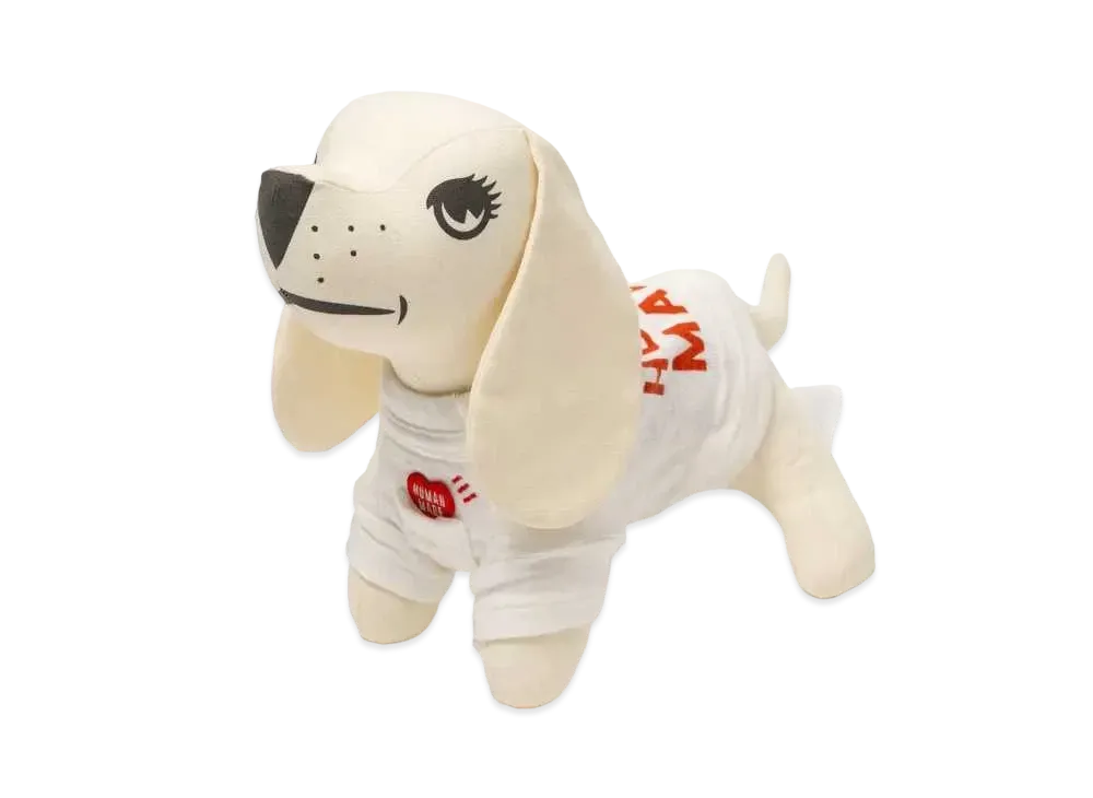 HUMAN MADE Dachshund Stuffed Animal "White"