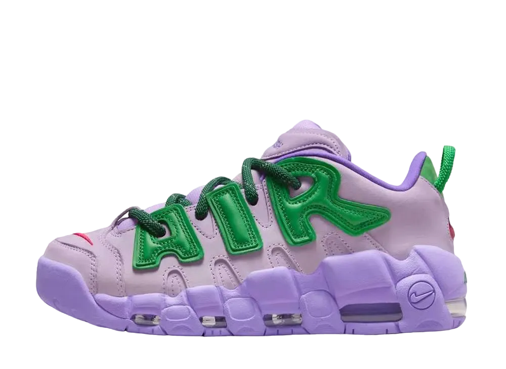 AMBUSH × Nike Air More Uptempo Low "Lilac and Apple Green"