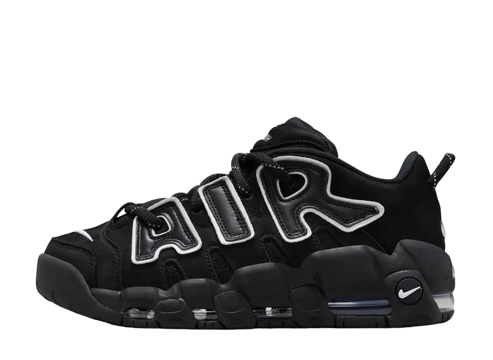 AMBUSH × Nike Air More Uptempo Low "Black and White"