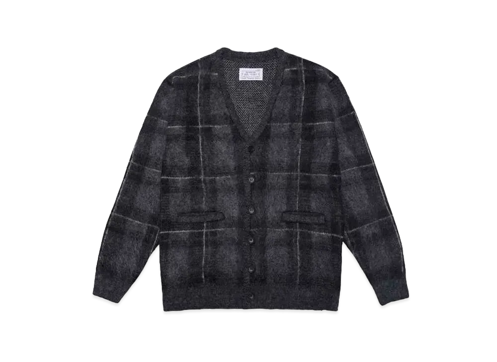 Rafu Mohair Cardigan "BLACK"