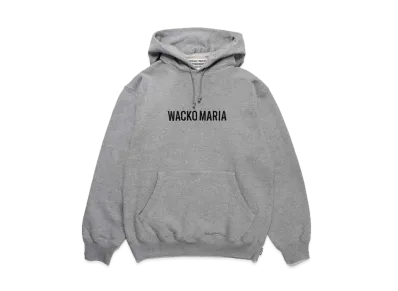 WACKO MARIA Middle Weight Pull Over Hooded Sweat Shirt "Gray"
