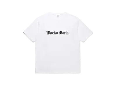 WACKO MARIA Washed Heavy Weight T-Shirt "White"