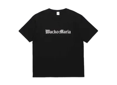 WACKO MARIA Washed Heavy Weight T-Shirt "Black"
