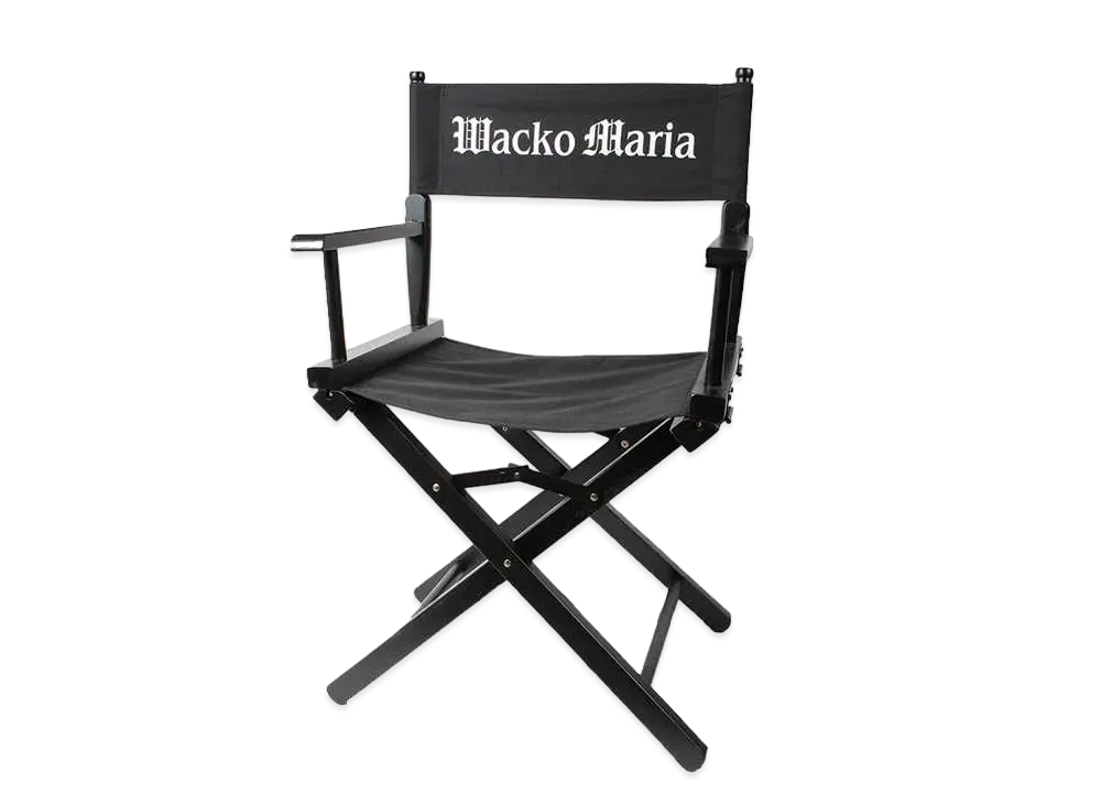 WACKO MARIA Director Chair "Black"