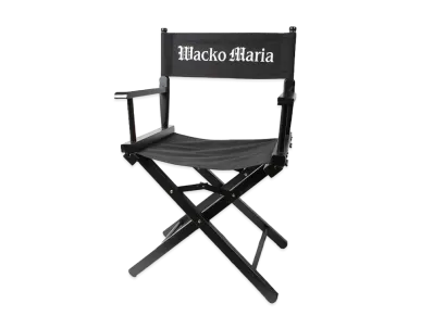 WACKO MARIA Director Chair "Black"