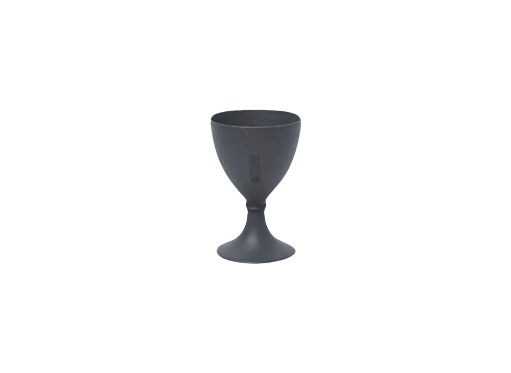 5450 THE PRODUCTS PORCELAIN WINE GLASS "BLACK"