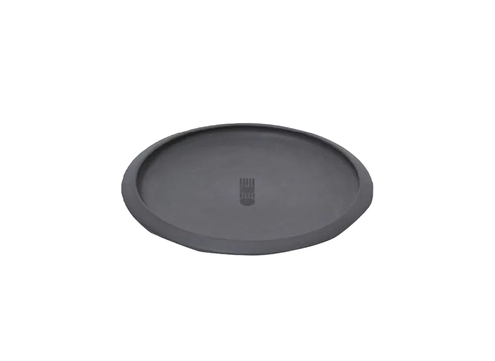 5450 THE PRODUCTS PORCELAIN PLATE "BLACK"