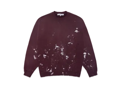 KATHARINE HAMNETT VINTAGE SWEAT BIGSIZED PULLOVER "BARGANDY"