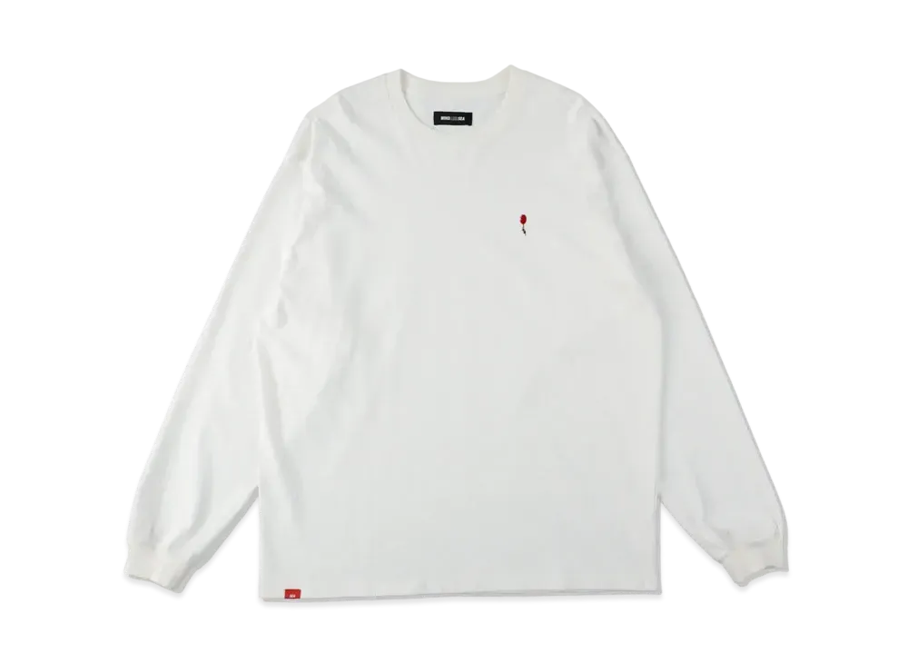 WIND AND SEA Balloon L/S Tee "White"