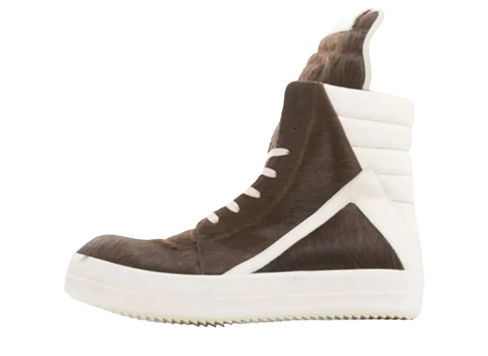 Rick Owens Geobasket "Brown/Milk"