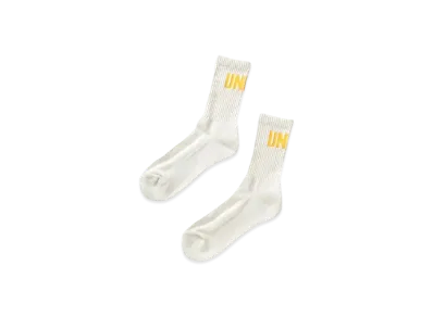 UNION Premium Crew Socks / Big Logo "White"