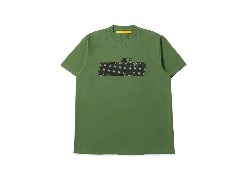 UNION Italic S/S Tee "Olive"