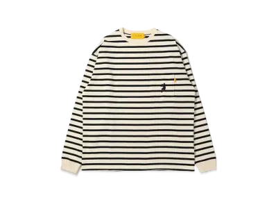 UNION Front Man LS Tee "White/Black"