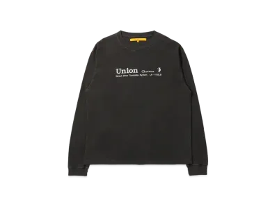 UNION Quartz L/S Tee "Black"