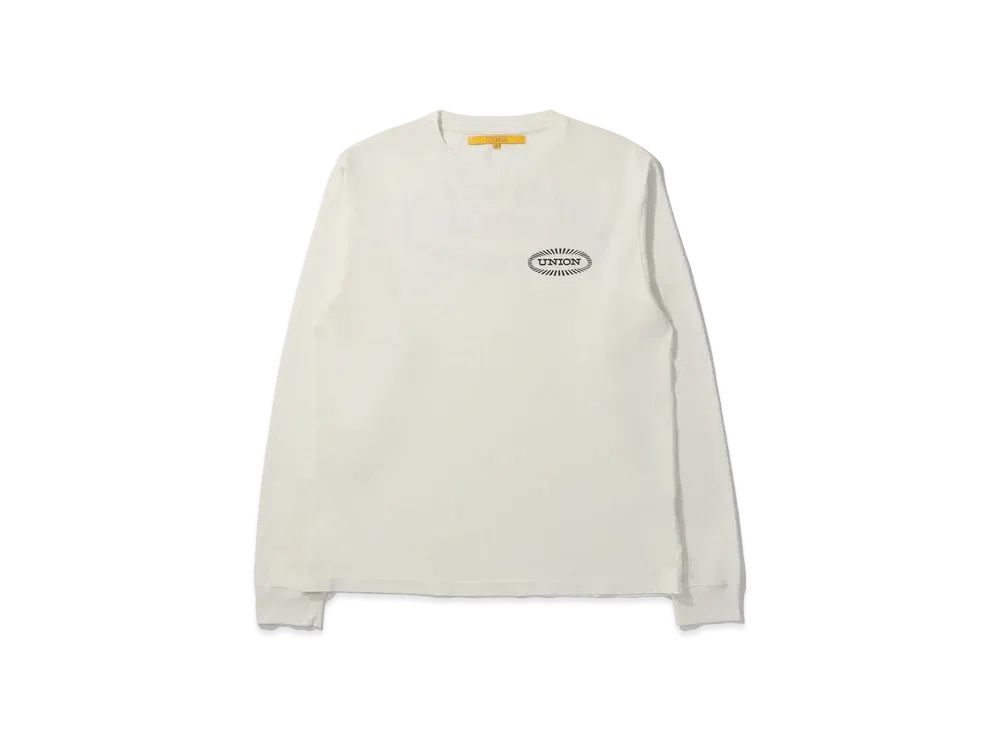 UNION Shine L/S Tee "White"