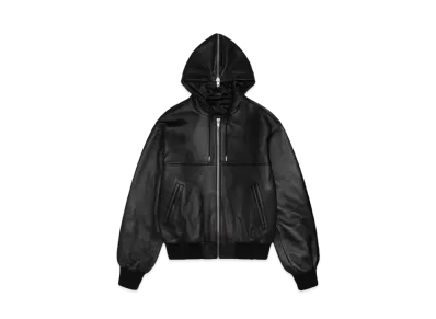 Stussy SS Link Leather Bomber "Black"