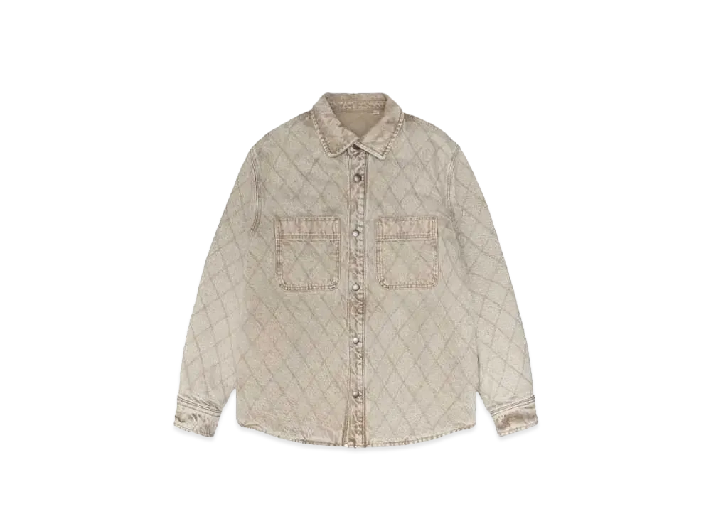 Stussy Quilted Denim Shirt "Vintage Wash"